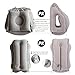 Forgoer Inflatable Travel Pillow Airplane pillow, Travel Pillow, Traveling pillow, Airplane Neck Pillow, Travel Pillows for Airplanes for Fully Support, Fast Inflating Nap Pillow