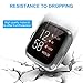 Compatible for Fitbit Versa 2 Case, 3 Pack Full Body Cover Soft TPU Screen Protector Case Anti-Scratch Protective Case for Fitbit Versa 2 Smartwatch
