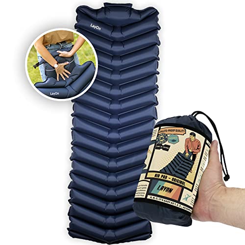 LAYON Portable Sleeping Pad Best Lightweight Sleeping Mat for