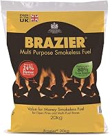 Brazier Smokeless Fuel 20Kg - Multi Purpose, HETAS Approved