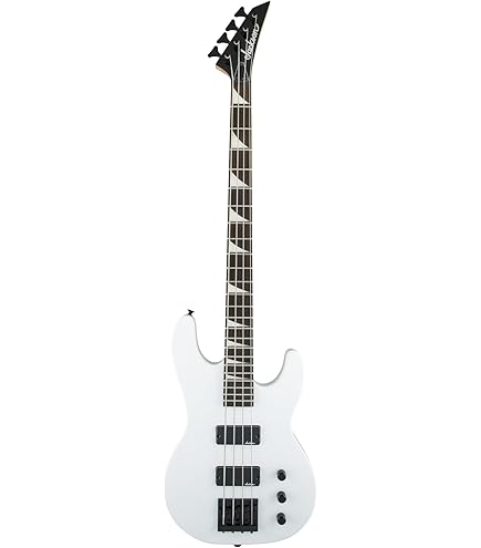 Amazon.com: Jackson JS Series Spectra Bass JS2, Snow White, Laurel