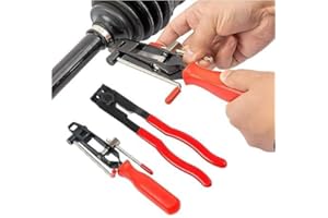 BELOMI Joint CV Boot Clamp Pliers, Ear Clamp Banding Tool Kit, Automotive Hose Axle Pliers, Heavy Duty Universal Vacuum Hoses Clamping, Auto Repair Tools for Car ATV UTV