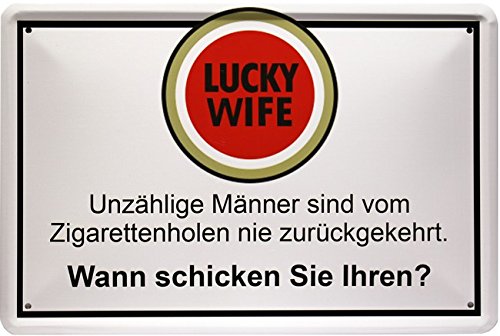 20 x 30 cm Retro Advertising Sign Metal Sign Smoking Smoking 1247