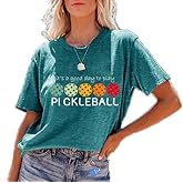 Pickleball T-Shirt and Tank Top for Women It's A Good Day to Play Pickleball Graphic Top
