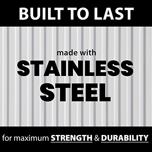 Hanover Stainless Steel Umbrella Tabletop Propane Patio HANHT0203SS