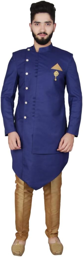 SG RAJASAHAB Stylish Indo Pent For Men (12655-DFIROZI)