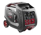 Briggs & Stratton 30545 P3000 PowerSmart 3000-Watt Inverter Generator with (4) 120-Volt AC Outlets & (1) 12-Volt DC Outlet