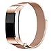 CIDETTY For Fitbit Charge 2 Band, Stainless Steel Milanese Loop Metal Bracelet Strap with Strong Magnetic Clasp for Fitbit Charge 2
