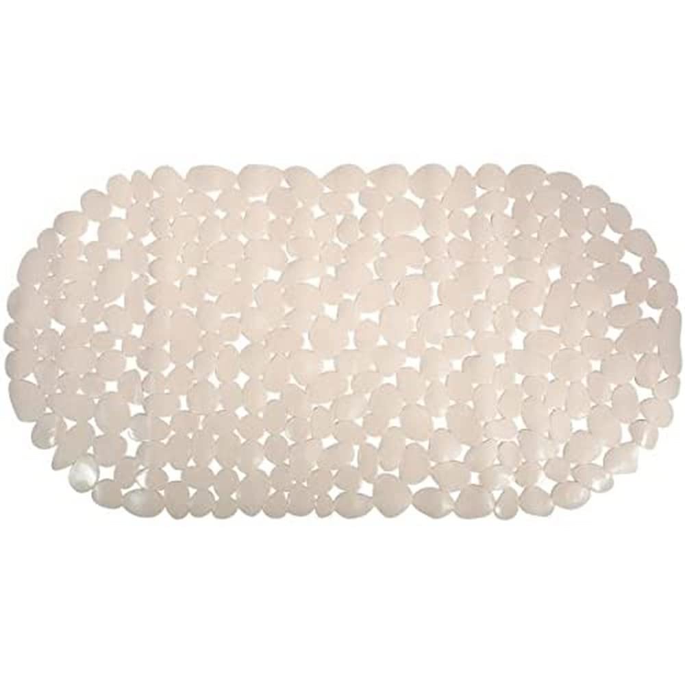 MSV "Pebbles Bathtub Mat, Beige, 68 x 35 cm