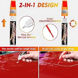 Red Touch Up Paint for Cars, Quick And Easy Car