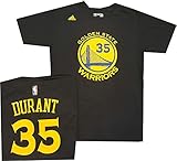 Golden State Warriors Kevin Durant Adidas Black T Shirt