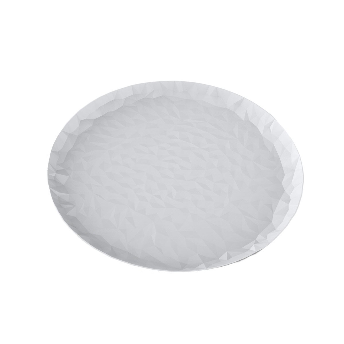 Alessi Joy N.3 Round Tray, Milky White