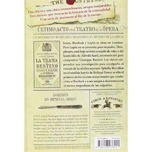 Sherlock, Lupin y yo: Último acto en el teatro de la ópera (Spanish Edition)