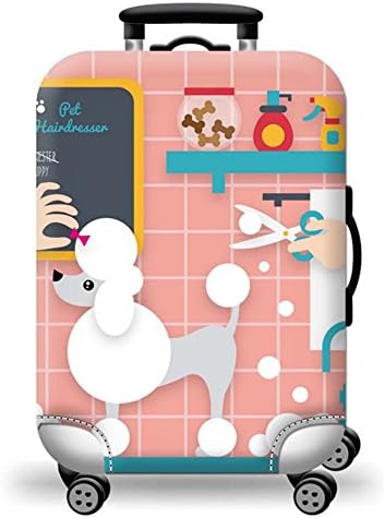Luggage Cover Protector Dustproof Protective Bag for Suitcase (S (18- 20 inch Luggage), Pet)