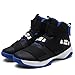 Men's High Top Basketball Shoes Performance Shock Absorption Running Shoes Velcro Sneakers