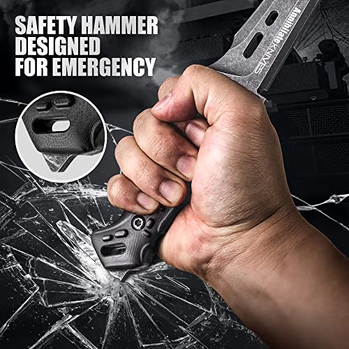 ZUNE LOTOO Tactical Survival Knife Fixed Blade Knife with Sheath D2