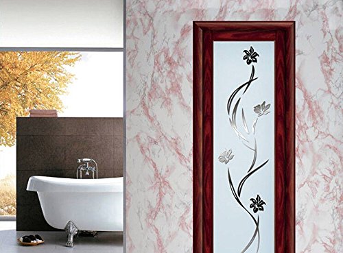 HOHOFILM Pink Self Adhesive Marble Effect Wall Paper Film Vinyl Decor Wallpaper Sheets 122cmx50cm