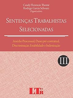 Livro Sentenças Trabalhistas Selecionadas - Vol. III