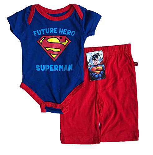 Super Heroes Baby Boy Costume - Jumpsuit - Bodysuit - Onesie WITH MATCHING PANTS