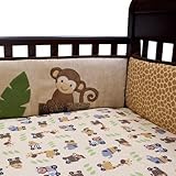 Lambs & Ivy Safari Express Bumper set
