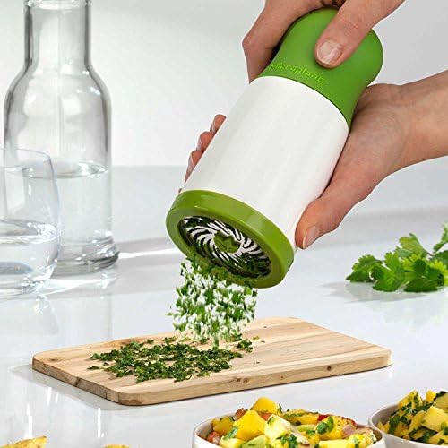 Snazzynest Herb Mill Grinder Spice Mill Shredder Chopper Cutter Kitchen Tool (Stainless Steel)