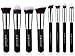 Professional Grade Labeled Kabuki Makeup Brush Set -8PCs