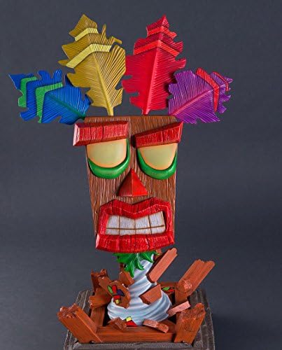 Amazon クラッシュ バンディクー アクアク マスク 1 1 レプリカ フィギュア ドール 通販