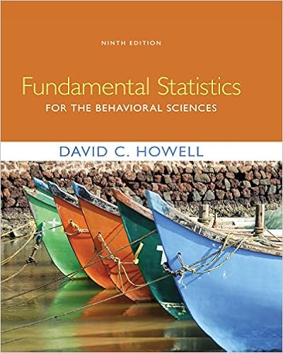 Fundamental Statistics For The Behavioral Sciences 009 Howell David C Amazon Com