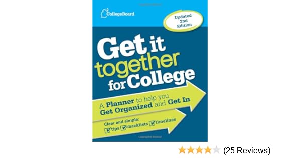 Get It Together For College A Planner To Help You Get - 