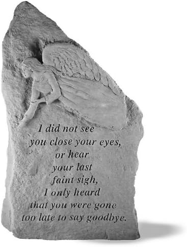 Kay Berry- Inc. 28920 I Did Not See You Close Your Eyes - Angel Memorial - 14.75 Inches x 8.5 Inches