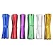 Sago Brothers 1200pcs 4 inch Metallic Twist Ties, 6 Colors
