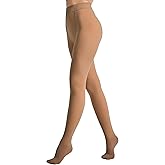 LABELLA Skin Color Fleece Lined Tights for Women, Ultra Soft & 200D Opaque Thermal Warm Winter Tights