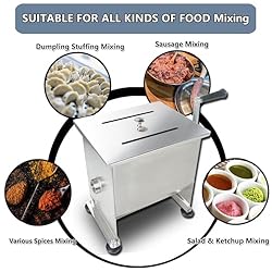 CLIVIA Meat Mixer, 15 Pound Meat Mixer for