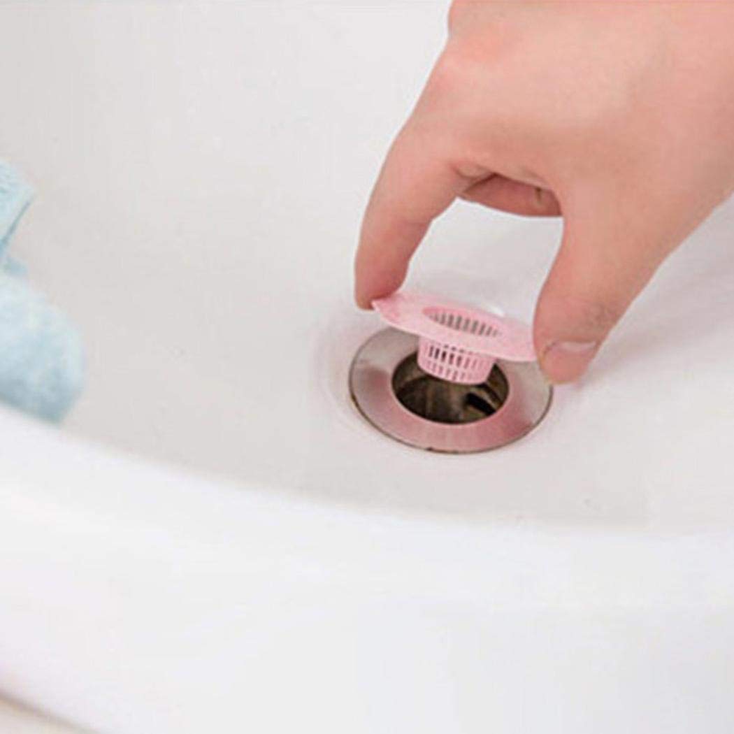 Yerflew Flower-shaped Floor Drain Bathroom Hair Catcher Sink Food Strainers