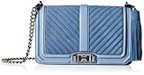Rebecca Minkoff Love Crossbody with Tassel, Dusty Blue