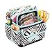 Everything Mary Papercraft Desktop Storage Tote | Organizer for Home, Office, Desk, and Craft Supplies | Organization for Paper, Pens, Scissors, Pencils, Paper Clips, and Office Accessories