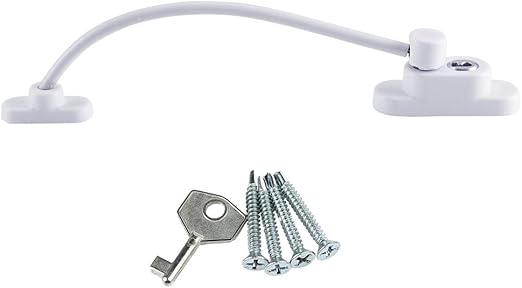 Window Door Restrictor Security Lock And Key Baby Child Safety