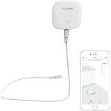 YoLink Water Leak Sensor 2,1/4 Mile World's Longest Range Smart Home Water Leak Sensor,Water Leak Detector with Built-in Sire
