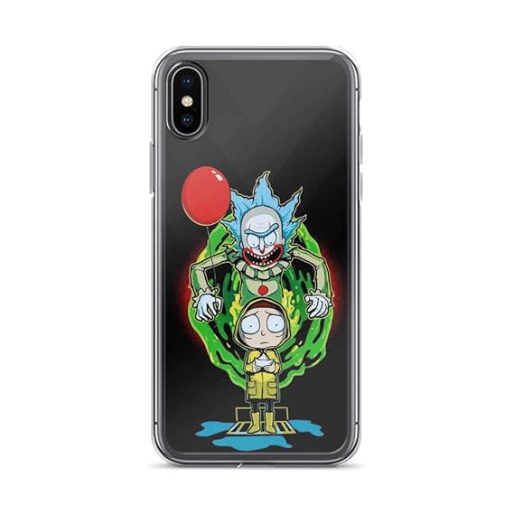 Amazon Com Iphone Xr Pure Clear Case Cases Cover Rick And His