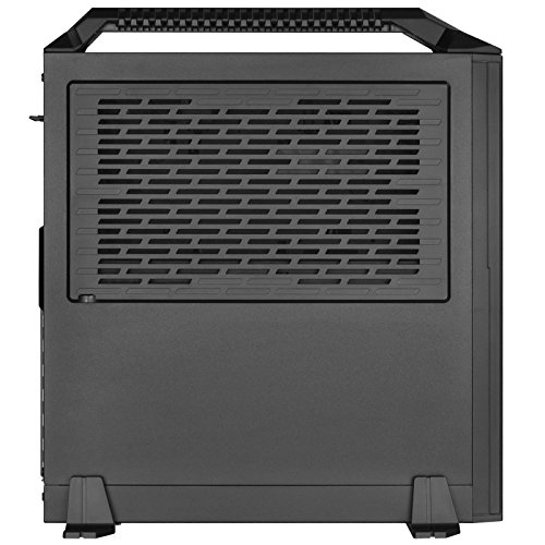 SilverStone Technology Mini-ITX Slim Small Form Factor Computer Case with Handle ML08B-H