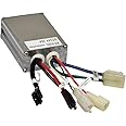AlveyTech 24 Volt 30A 5-Pin Controller for Currie Series 500, 650, 750, 900 eZip IZIP GT Mongoose Schwinn Electric Scooters - Replacement Scooter Control Module Model XK-022C
