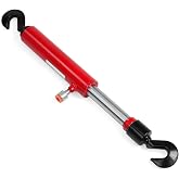 XtremepowerUS 26" Long 10-Ton Hydraulic Pull Back Ram for Porta Power Frame Machine Puller Body Shop Frame Tools Rotating Hook for Power Frame Machine