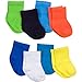 Gerber Baby 8 Pack Snug-fit Crew Sock, Solids, 6-12 Months
