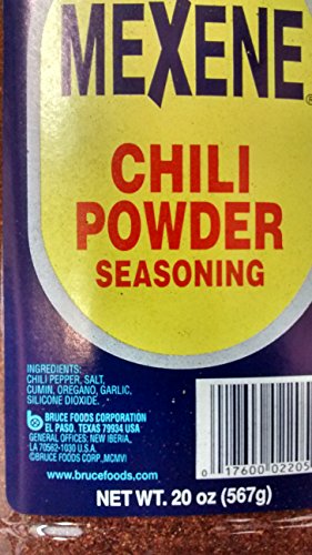 Mexene Chili Powder Seasoning 20 oz. Canister - Single