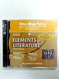 Elements of Literature: One Stop Planner with Test Generator and State Specific Resources CDROM Grade 7 First Course