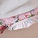 MH-Lucky Baby Girl Clothes Outfits Short Sets 2 Pieces with T-Shirt + Short Pants (T-Pink, 3T) 1