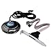 Desktop Computer Case Power Supply Reset HDD Button Switch with Dual USB Ports & Audio Jack