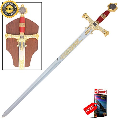 MoonKnives King Solomon King of the Hebrews Israel Medieval Templar Crusader Sword -Red PRIME Cosplay eBOOK by MOON KNIV