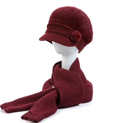 Women's Warm Velvet Hat Scarf for Autumn and Zambia Ubuy