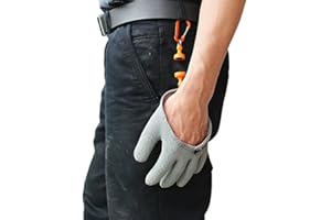 Inf-way Fishing Glove with Magnet Release, Fisherman Professional Catch Fish Gloves Cut&Puncture Resistant with Magnetic Hooks Hunting Glove